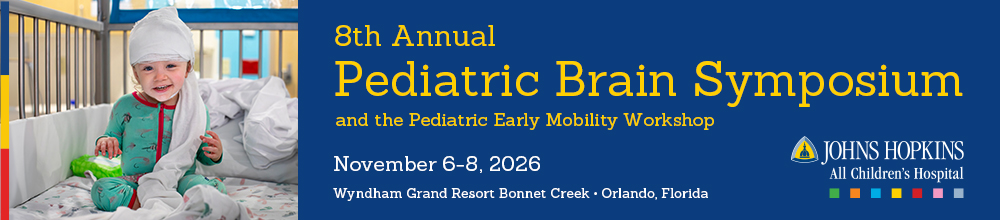 JHACH 8th Annual Pediatric Brain Symposium Banner